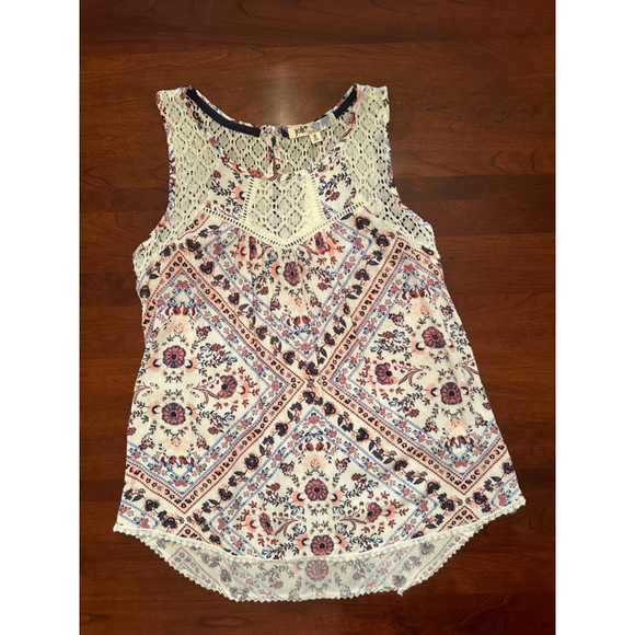 Jolt Medium Floral Lace Tank Top New With Tags - Picture 1 of 16
